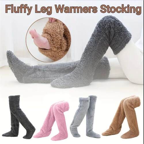 Leg Warmers storing Winter Fluffy Warm Leg Cover Home Over K