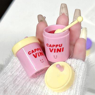 Milk tea cup Solid lip Honey Autumn and Winter Moisturizing