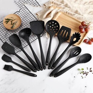 10 PCS Silicone Cookware Set Kitchen Cooking Tools Baking To