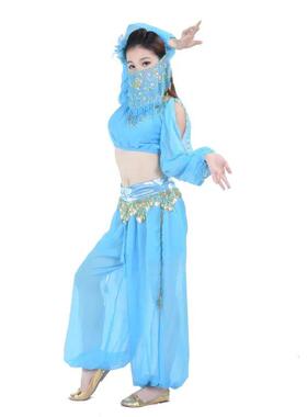 Belly Dance Set Lantern Long Sleeve Circular Lantern Pants P