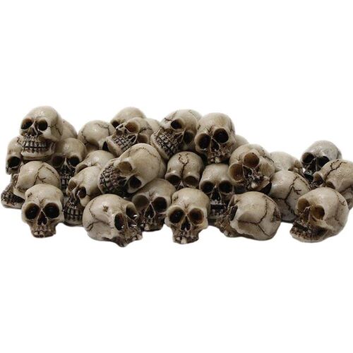 10/20Pcs Gothic Skull/ Mushroom Sculptures Collectable Hallo