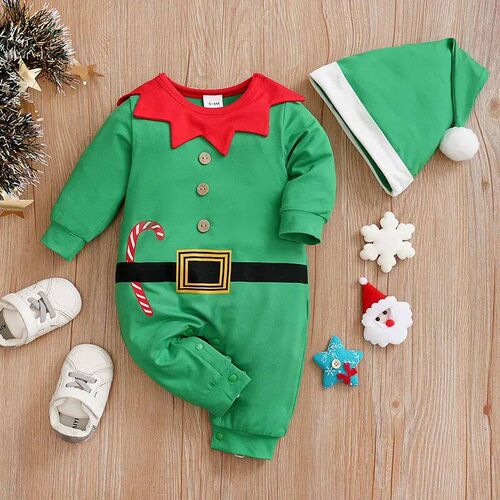 Autumn And Winter Boys And Girls Baby Clothing Christmas Gre