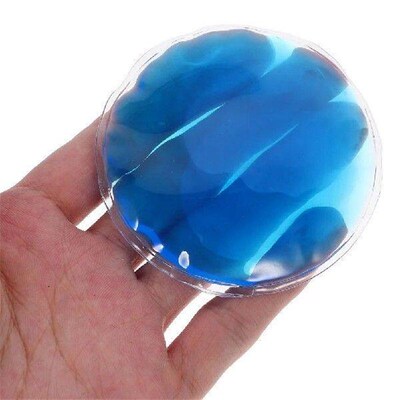 10 Pcs Cold Eye Mask Cooling Gels Pads Round Patches Facial
