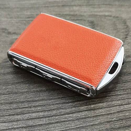 Fashion Leather Alloy Car Key Case Fashion Key Modification