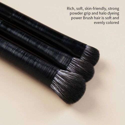 Natural Eye Makeup Brushes Set Eyeshadow Brush Eyebrow Conto