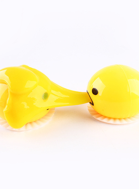 2 Pcs Squishy Puking Egg Yolk Stress Ball with Yellow Goop