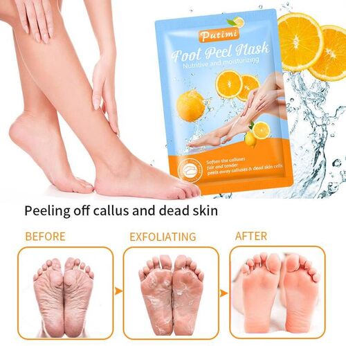 6packs Exfoliating Foot Mask Scrub Foot Care Feet Patches So
