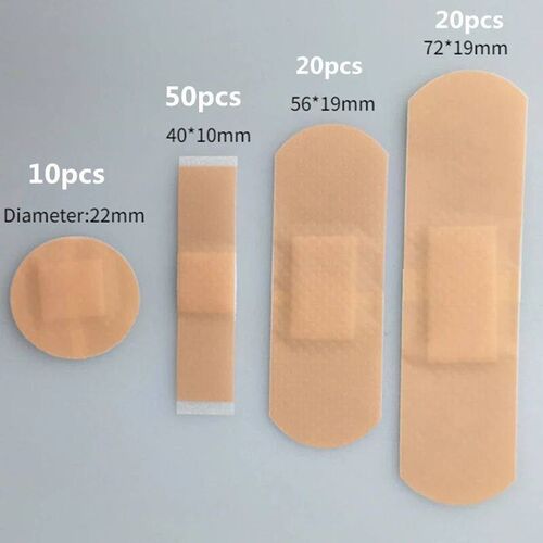 100pcs Bandage Aids Waterproof Breathable Adhesive Plaster W