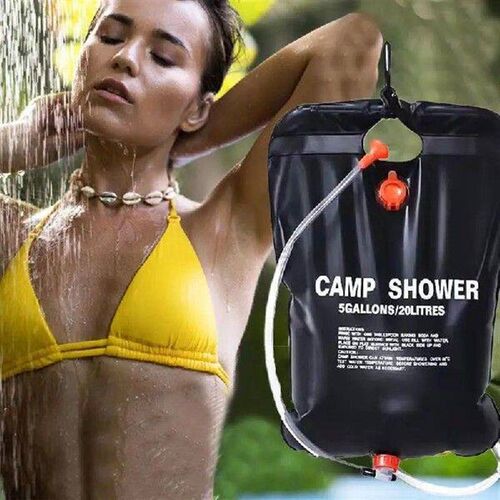 Camping Shower Bag 20L Water Tank Solar Heated Portable