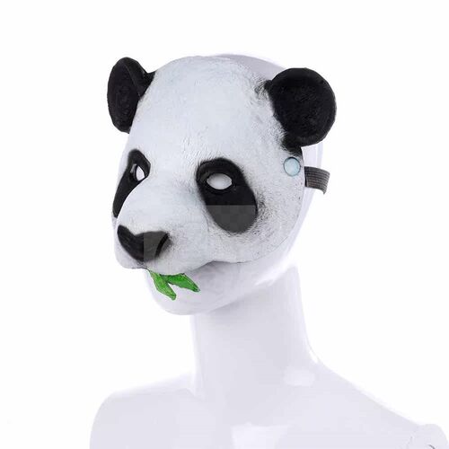 。Halloween Carnival Party props dance funny panda mask