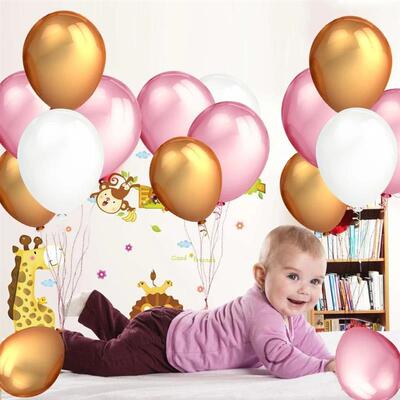 10/20/30pcs 10/12 inch Glossy Pearl Latex Balloons Birthday