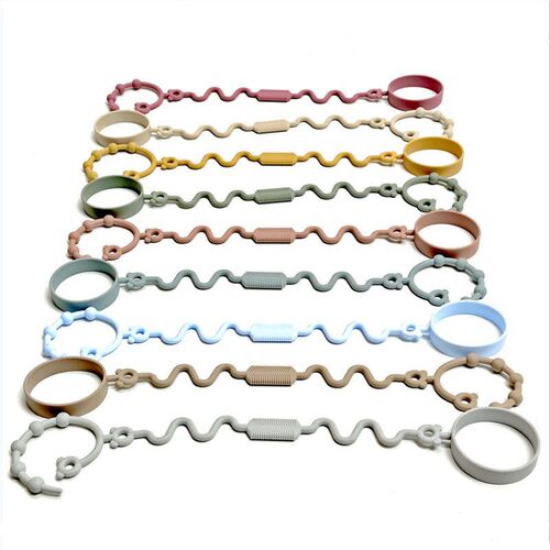 Baby AntiLost Chain Food Grade Pacifier AntiDrop Chain Teeth