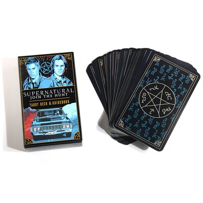 Supernatural Tarot Deck and Guidebook Card Game Gift With Pd