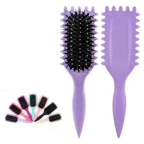 Bouncing curly hair brush, bristle hair brush Define Styling