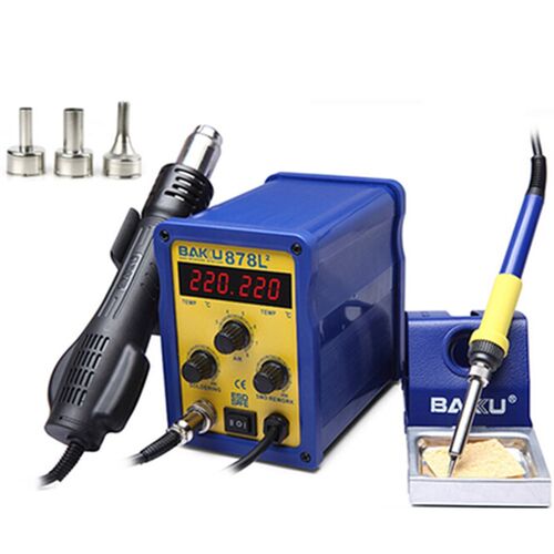 Hot air soldering station Dual digital display desoldering s