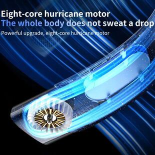 2025 Hanging Neck Fan 6000mAh Portable Bladeless USB Recharg
