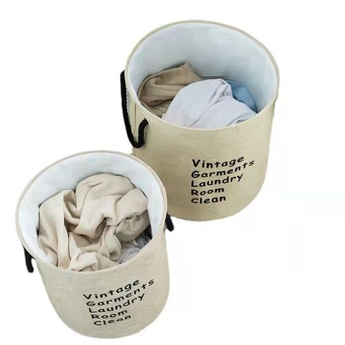 large size dirty clothes fabric basket laundry box toy bin