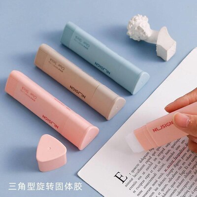 Solid triangle type pen glue stick strong high viscosity