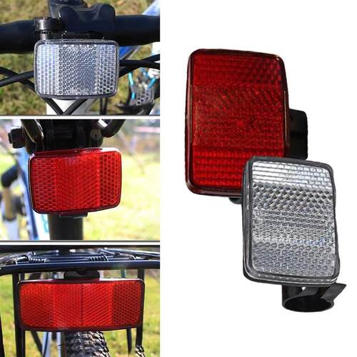 2 Pack Bike Reflector Front Or Rear Bicycle Reflector Set Re