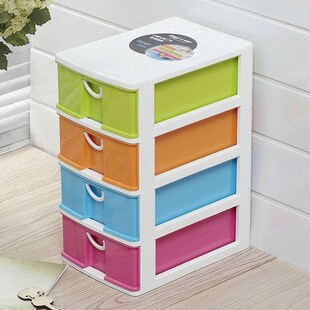 Multilayer plastic cabinets and drawer storage cabinets Je