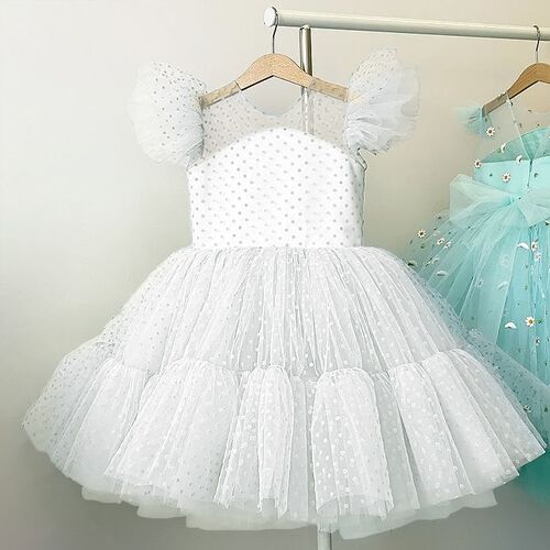 Summer Pretty Girls Dress Birthday Party Communion Ceremony