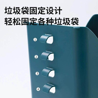 Large Capacity Adjustable Kitchen Trash Can, Expandable and