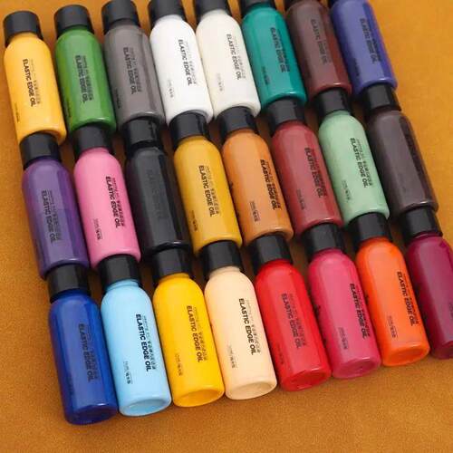 30ml Leather Edge Paint Oil Dye Dressing Color Coats Leather
