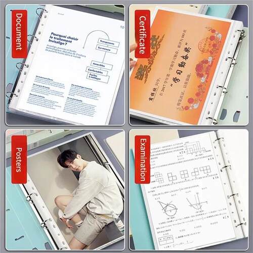 Large Capacity A4 File Folder Multifunctional Waterproof Doc