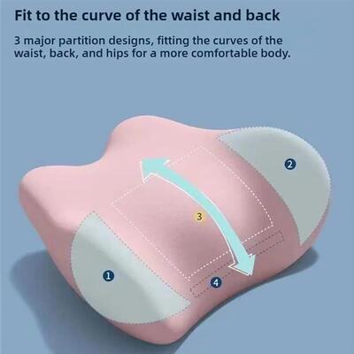 Special Lumbar Support Cushion Sleep Lumbar Pillow Ergonomic