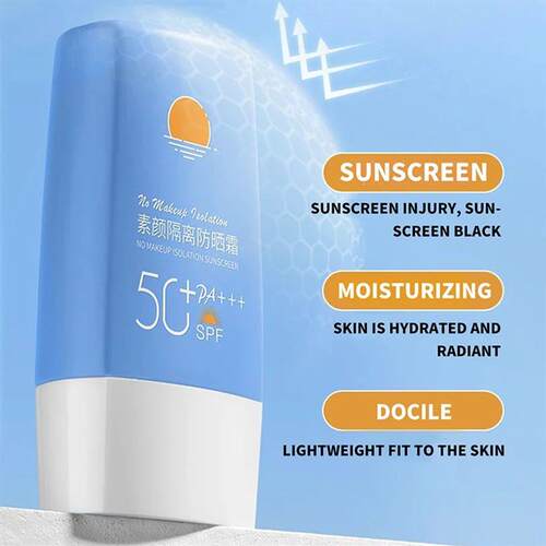 No makeup Isolation sunscreen Sunscreen lotion UV protection