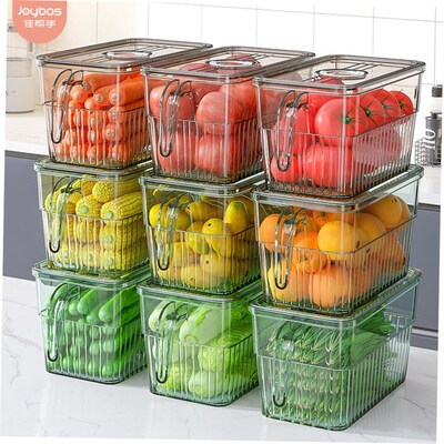 plastic food storage box kitchen refrigerator drawer fresh-k