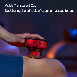 Electric Vacuum Cupping Massage Body Cups Anti-Cellulite The