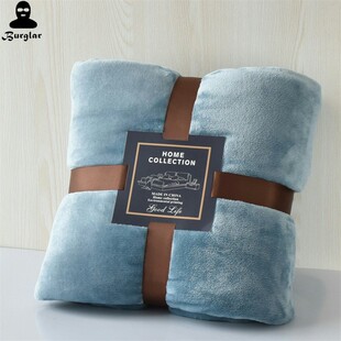 Fleece Blanket Throw Bed Winter Thermal Warm Flannel