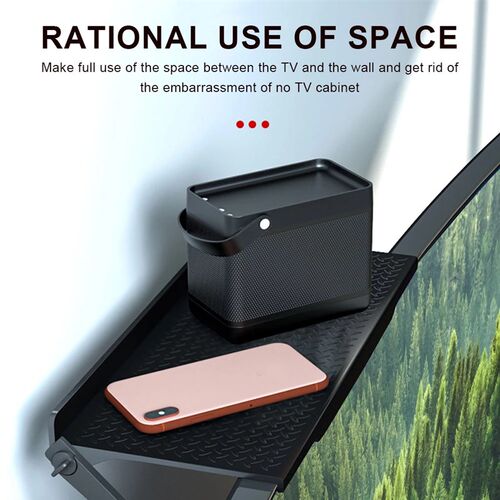 2PCS Screen Top Storage Shelf Holder Rack TV Monitor Organiz
