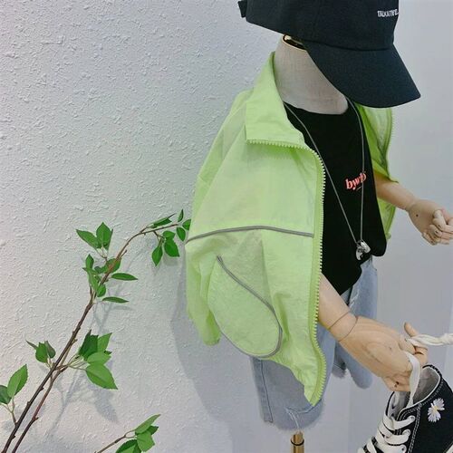 Summer Fashion Lightweight Outfits Kids Sun Suit ops with Re