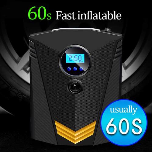Digital Tire Inflator DC 12 Volt Car Portable Air Compressor