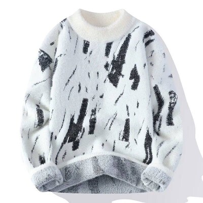 Autum Winter New style Knitted Sweater High Quality Men Warm