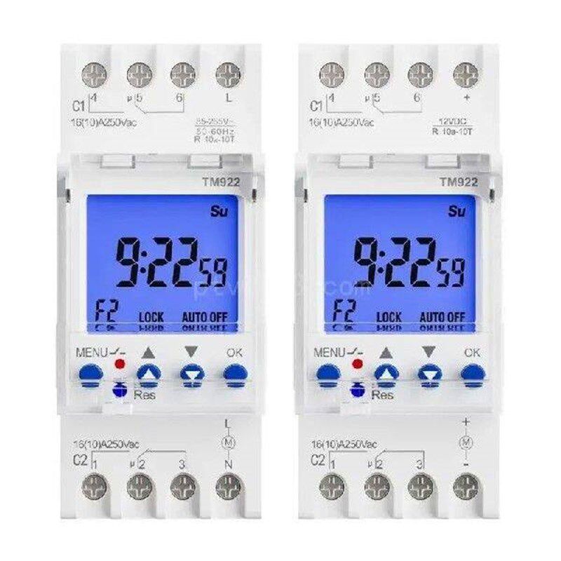 Double Channel Mounted Timers Switches modules Precisions - 实物图