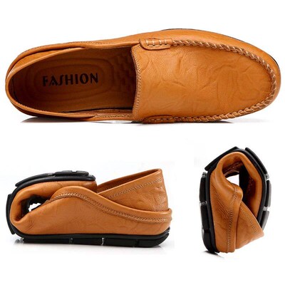 Men Loafers 2023 New Leather Shoes Men Casual Shoes Moccasin