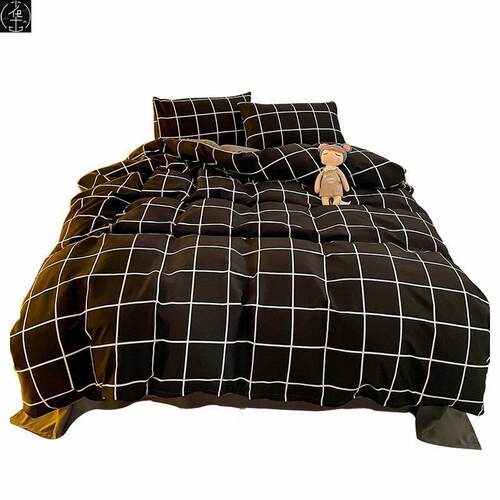 mono color sheet bedsheet bed linen spread cotton bed cover