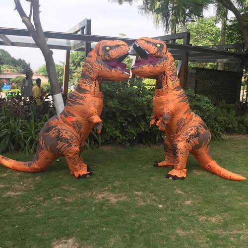 Inflatable Dinosaur T REX Costumes for Women Blowup T-Rex Di