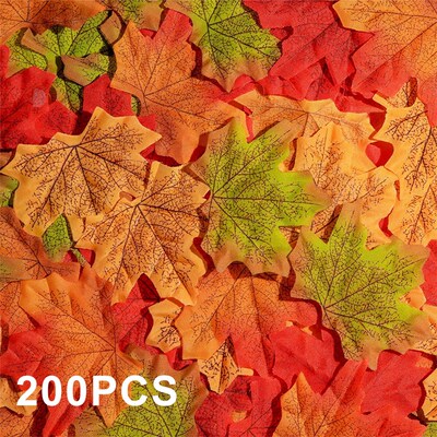 Fall Leaves Fake Fall Decorations,Halloween&Christmas Decor