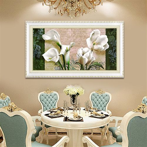 现代卧室床头装饰画房间壁画客厅欧式沙发背景画墙画简欧餐厅挂画