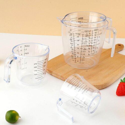 1Pcs Kits Baking Liquid Measuring Cups PVC Scale Cup
