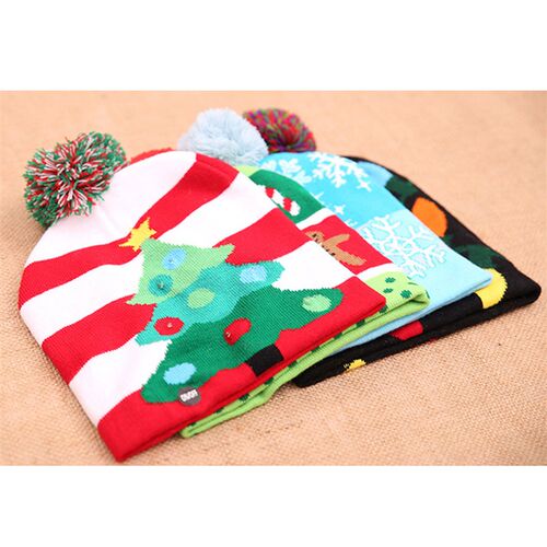 Creative Cute Unisex Fashion Warm LED Christmas Winter Knitt