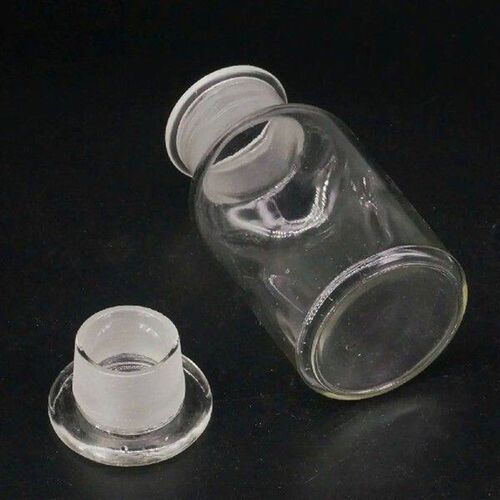 250ml Clear Glass Jar Wide Mouthed Reagent Bottle Chemical