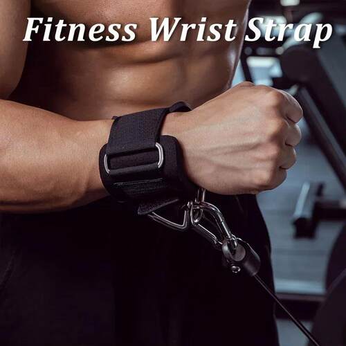 1 Pc Wrist Cuffs for Cable Machine, Adjustable Neoprene Padd
