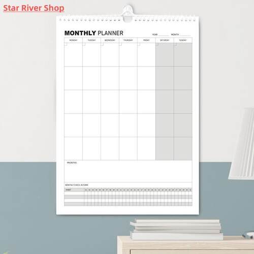 Weekly Monthly Planner Notebook Journal Agenda Schedule list