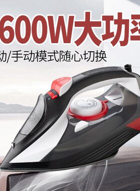2600W 陶瓷底板电熨斗手持蒸汽机熨烫机大功率 Powful Steam Iron