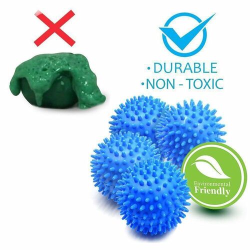 Dryer Accessories Laundry Balls PVC Reusable Clean Drying To
